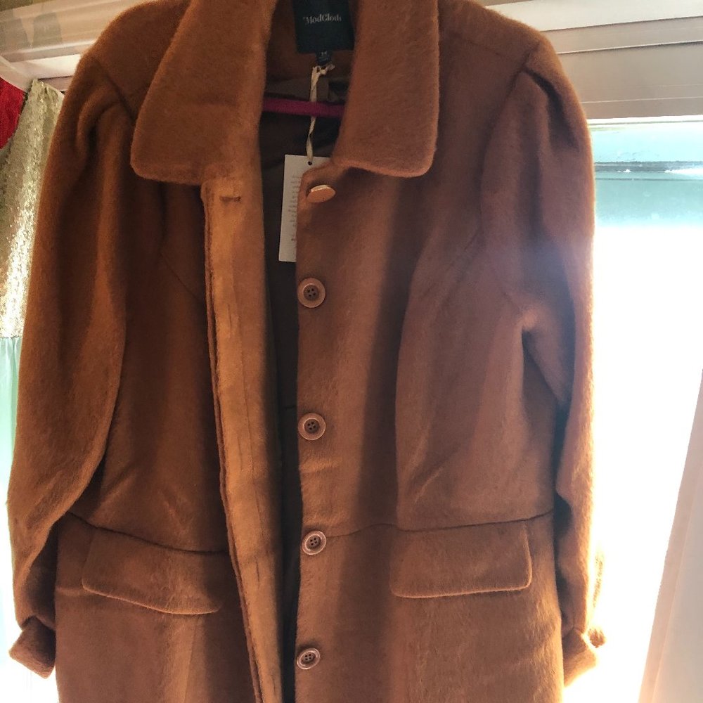 Mod Cloth Caramel Coat